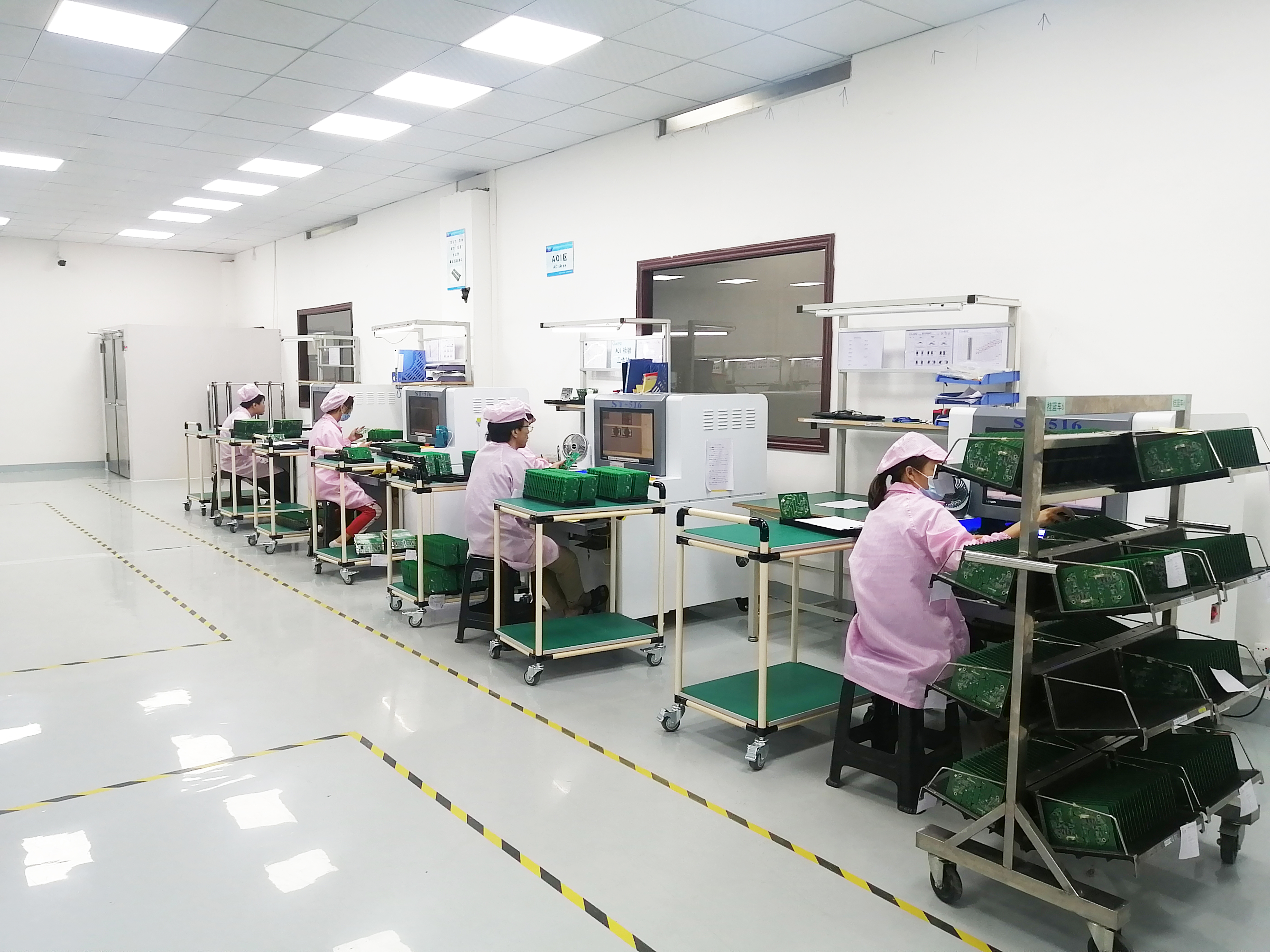 西麗白芒關smt加工AOI光學檢測儀