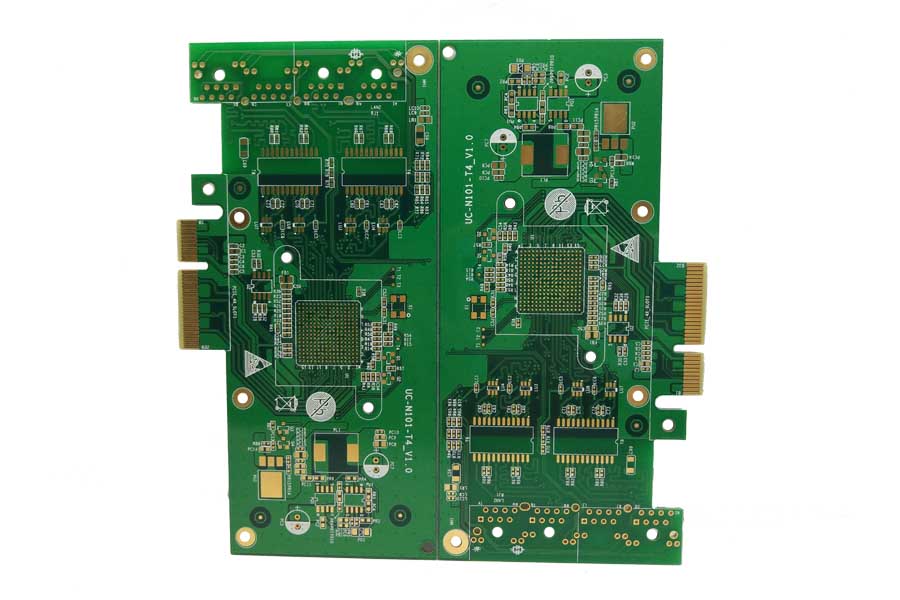 4層阻抗金手指電路板、物聯網、服務器、pcb線路板加工